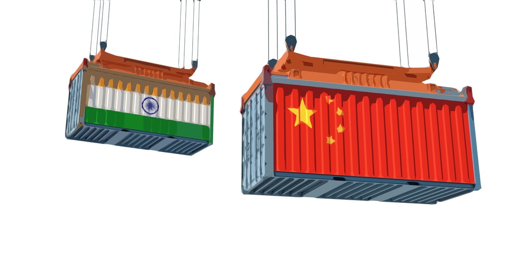 Amid rising US tariffs, China has urged closer trade ties with India to counter protectionist policies. Photo: Shutterstock
