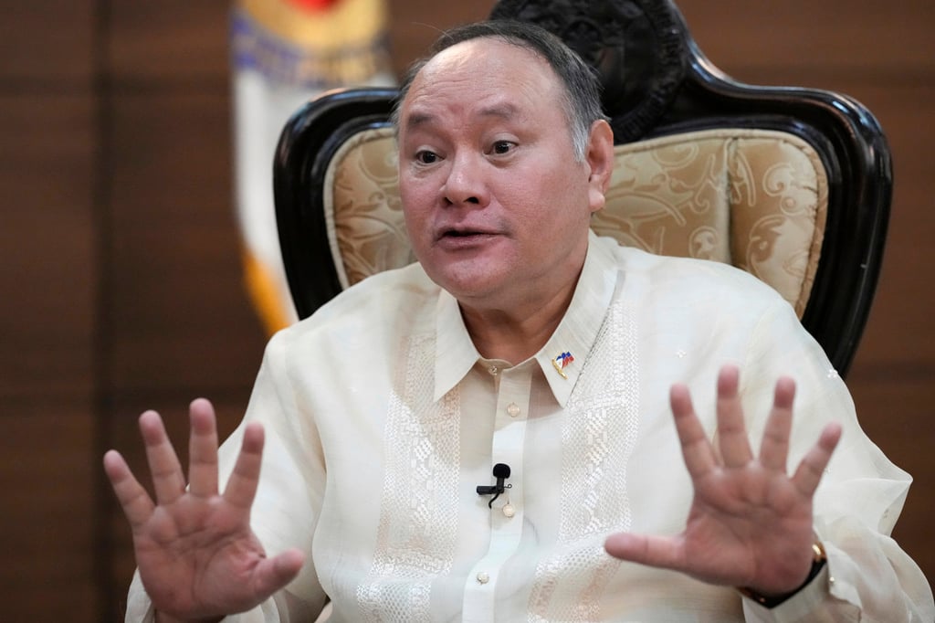 Philippine Defence Secretary Gilberto Teodoro labelled China’s South China Sea claims as ‘fiction’ Photo: AP