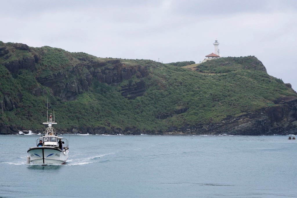A Japanese fishing boat returns to port in Yonaguni, a tiny island on Japan’s western frontier near the Diaoyu archipelago. Photo: AP