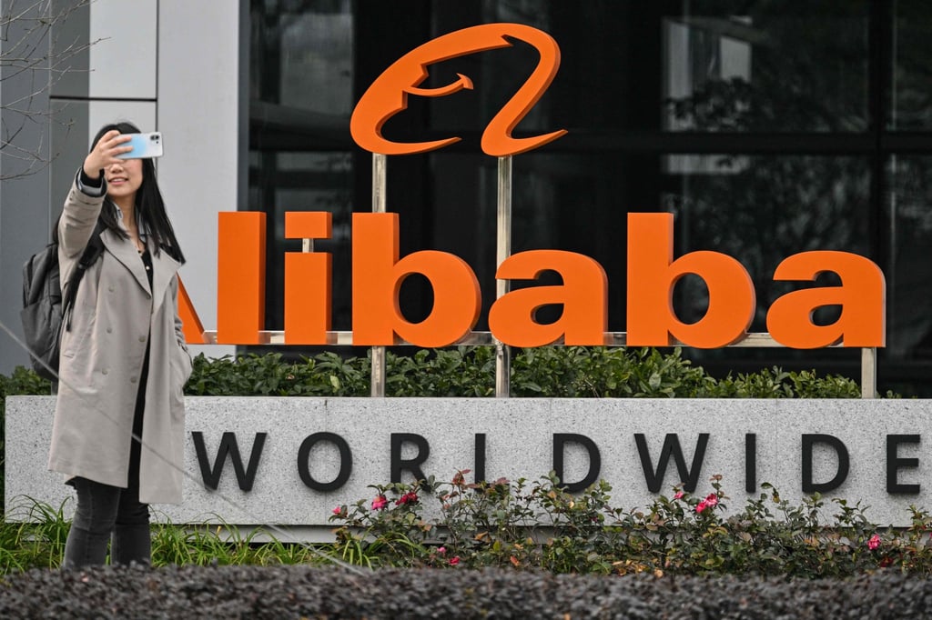 Alibaba has pledged to invest US$52 billion over the next three years in its ‘all-in on AI’ strategy. Photo: AFP