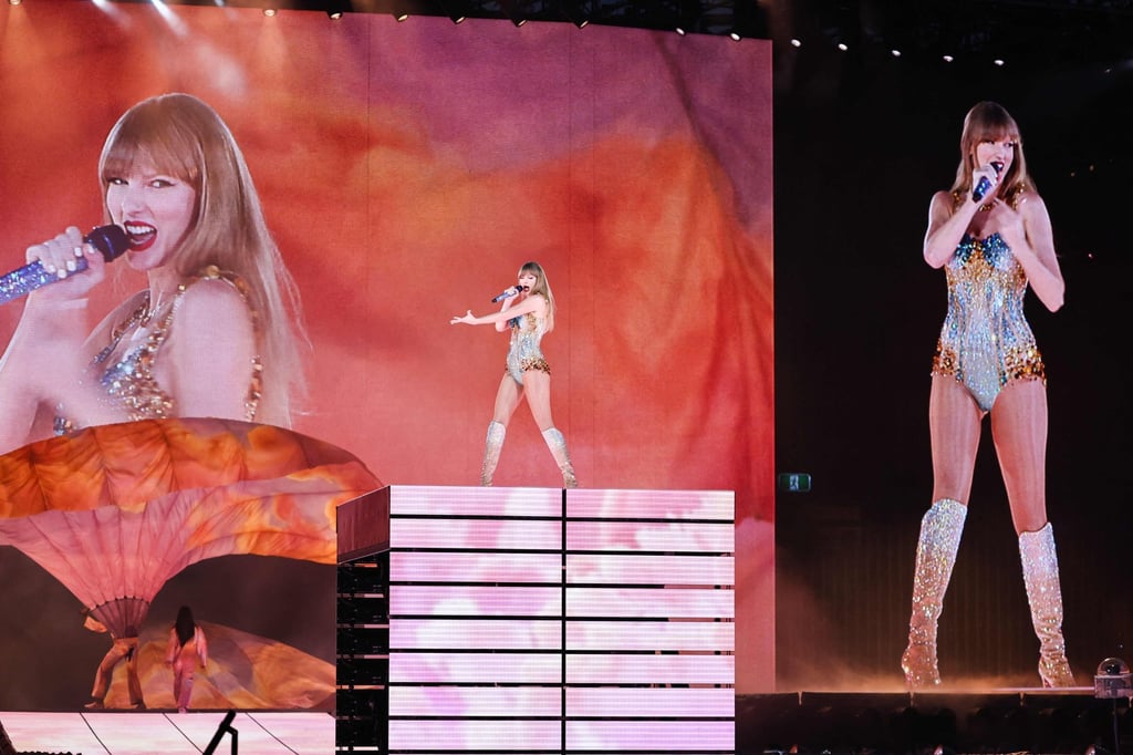 Taylor Swift puts on a show as part of her Eras World Tour in Sydney, Australia. Photo: AFP