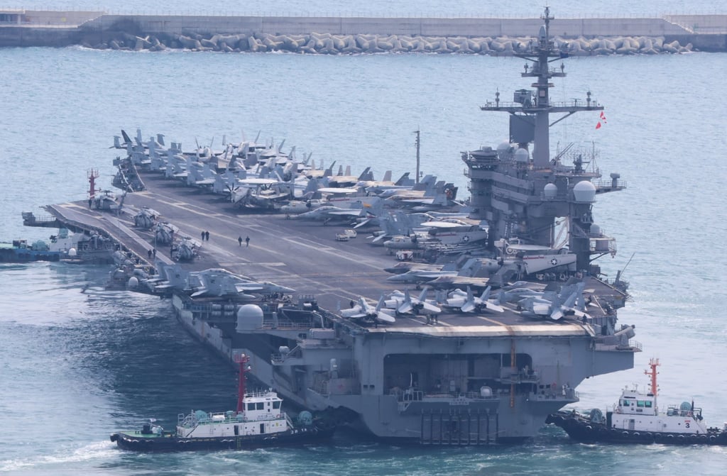 The USS Carl Vinson. Photo: EPA-EFE