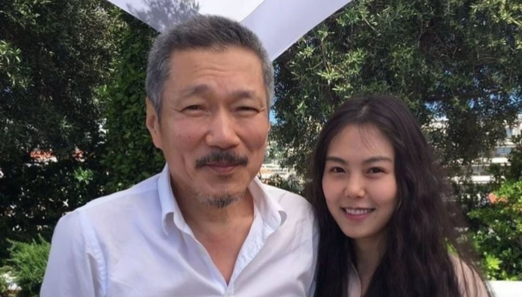 South Korean film director Hong Sang-soo and actress Kim Min-hee. She is said to have given birth to a baby boy, with Hong, 65, the father. Photo: Instagram/kdramahotgists
