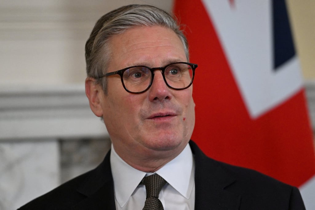 British Prime Minister Keir Starmer announced the deal with Comcast, owners of Universal, to build the theme park. Photo: Reuters/Pool