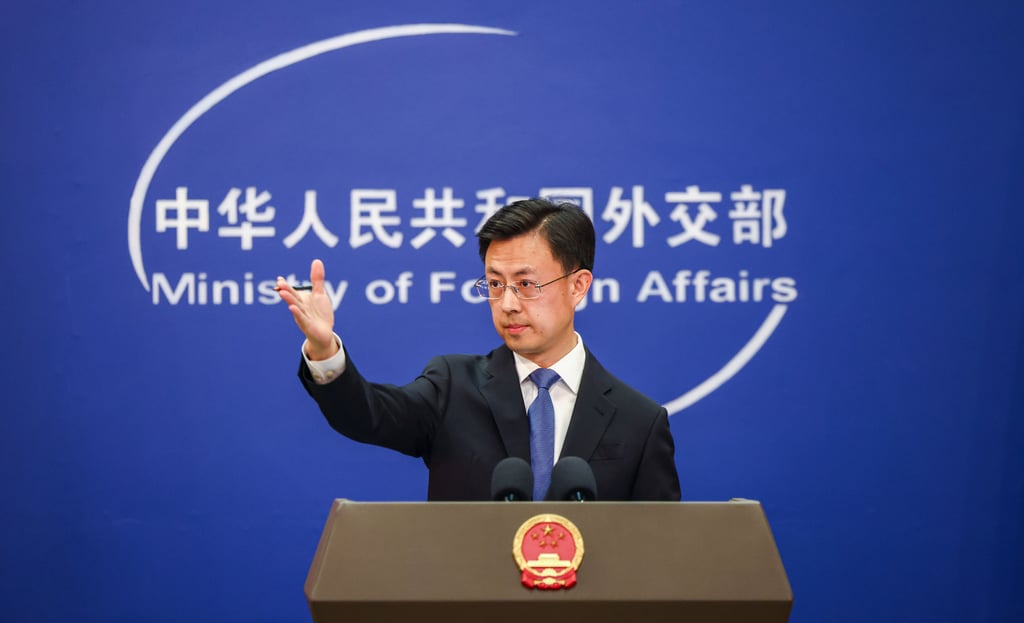 Guo Jiakun, spokesman for the Chinese Ministry of Foreign Affairs. Photo: EPA-EFE