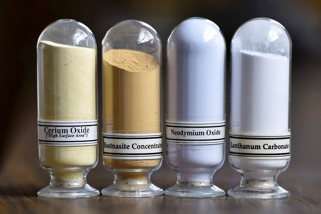 China is the world’s largest exporter of rare earth minerals and will restrict exports to the US as part of the protracted trade war. Photo: Reuters