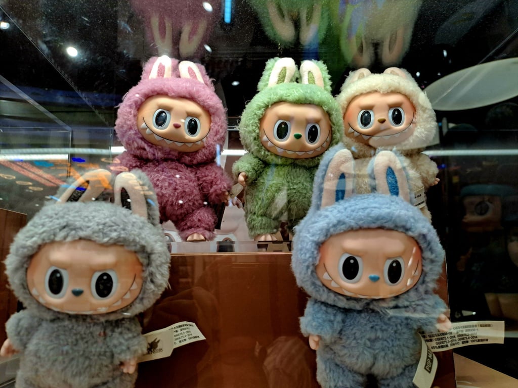Labubu items are displayed at a Pop Mart store in Jakarta, Indonesia, on September 20, 2024. Photo: Shutterstock