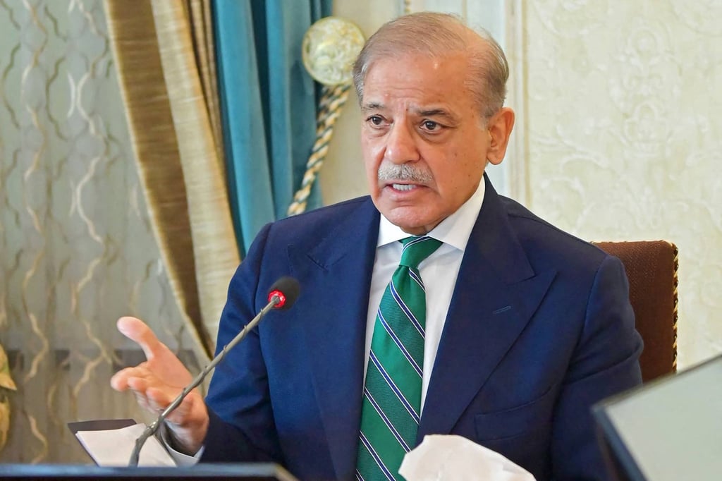 Pakistan’s Prime Minister Shehbaz Sharif. Photo: Pakistan’s Prime Minister Office/AFP
