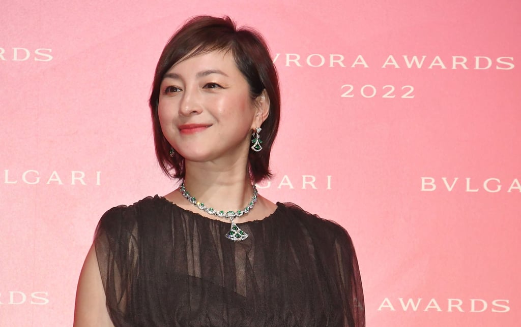 Japanese actress Ryoko Hirosue at an event in Tokyo in 2022. Photo: WireImage