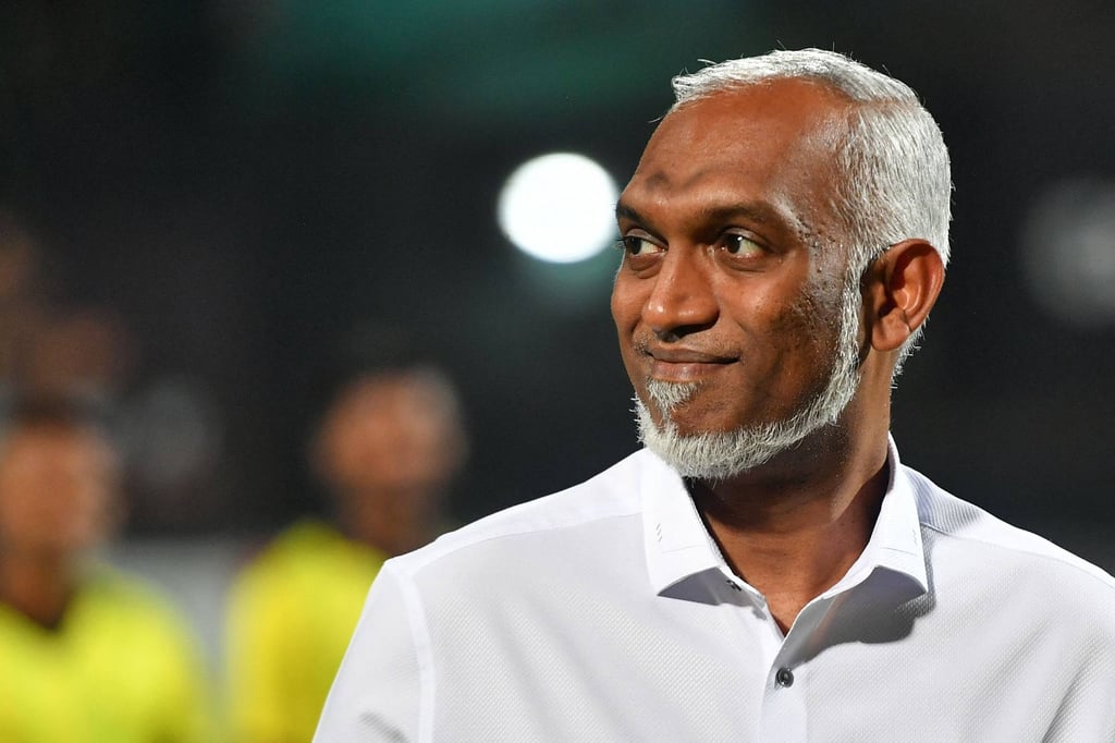 Maldives’ President Mohamed Muizzu said his country remains steadfast in support of Palestine’s “legitimate quest for statehood”. Photo: AFP