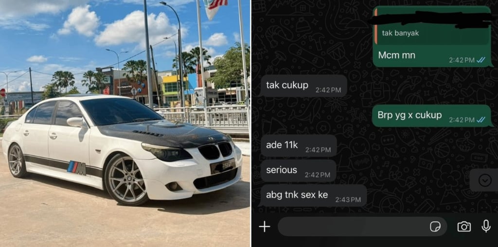 The seller of the car put the vehicle up for sale online and was stunned by the woman’s offer. Photo: Facebook