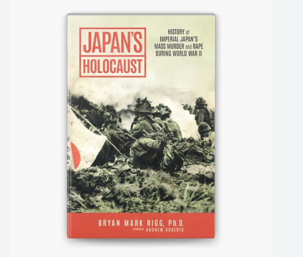 “Japan’s Holocaust” by US historian Bryan Rigg. Photo: Apple Books