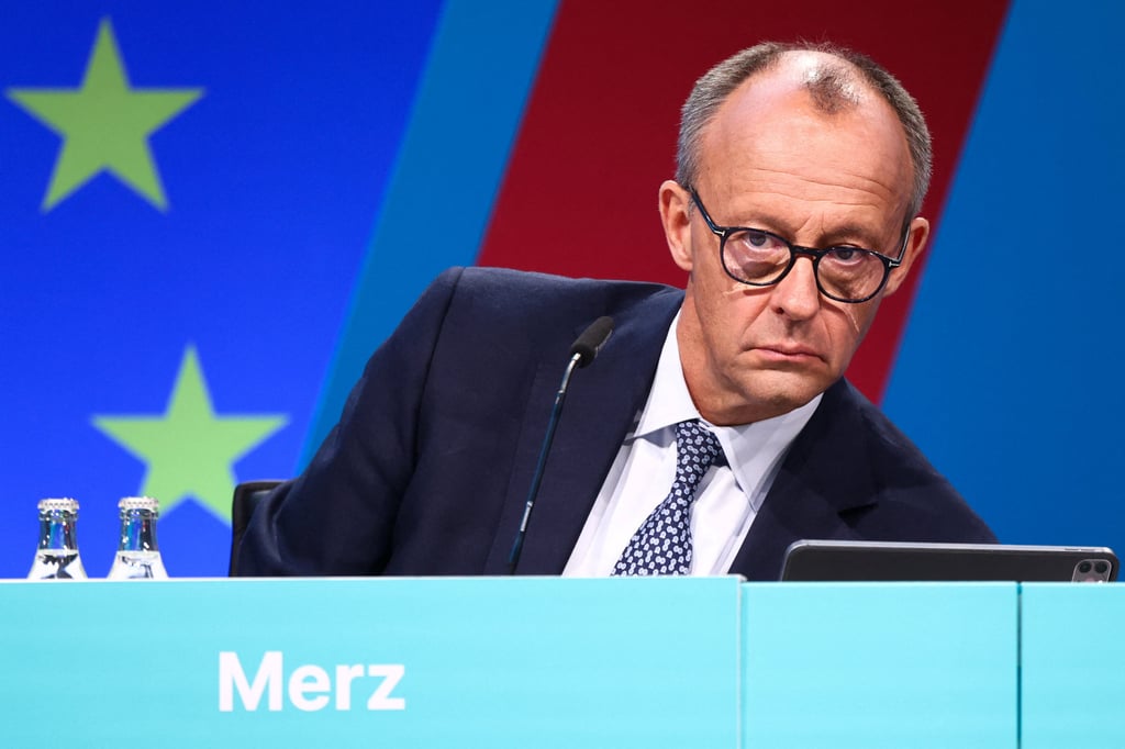 Germany’s chancellor-in-waiting Friedrich Merz. Photo: Reuters