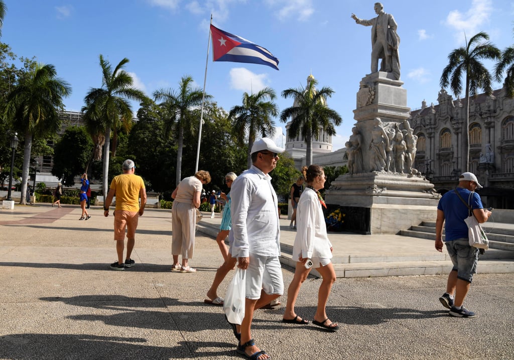 Tourists in downtown Havana, Cuba. Photo: Reuters