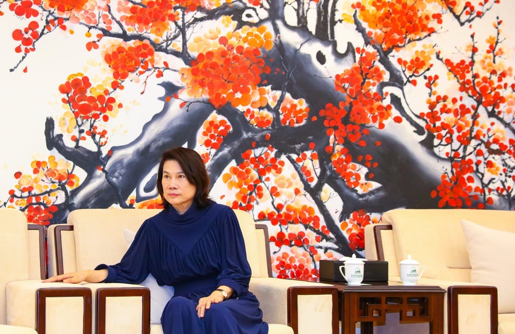 Dong Mingzhu, chairwoman of Gree Group appliance firm in China, stirred controversy last month after saying Chinese educated overseas might be spies. Photo: Handout
