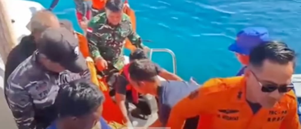 Despite the strenuous efforts of Indonesian rescuers, Zhang could not be saved. Photo: Baidu
