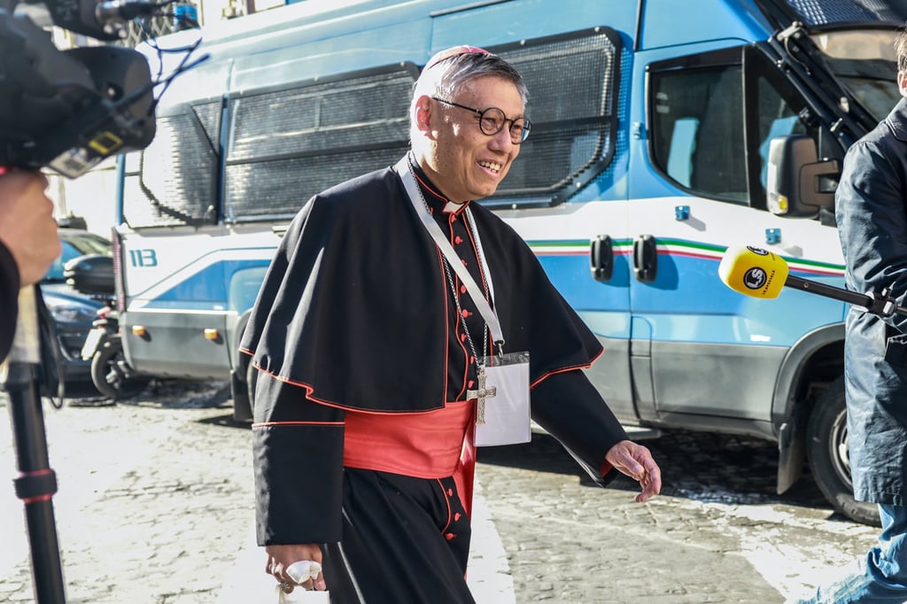 Hong Kong Catholic leader Stephen Chow had joined the papal conclave to elect Pope Francis’ successor. Photo: Reuters