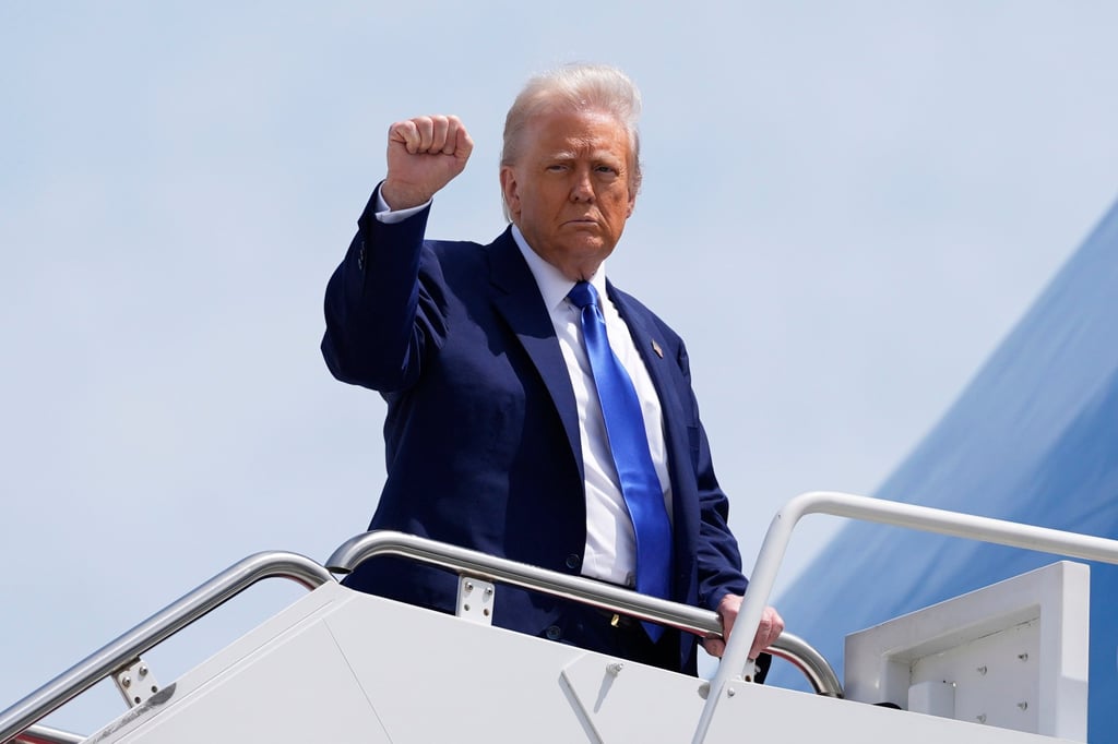 US President Donald Trump. File photo: AP