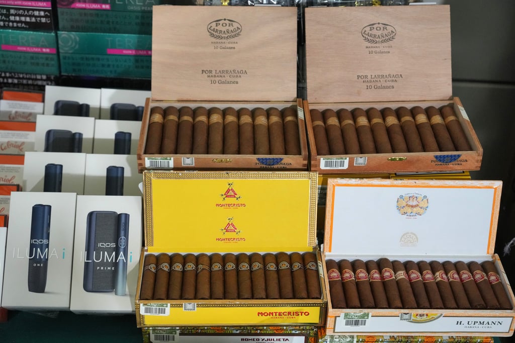 Tobacco and alternative smoking products were also found. Photo: May Tse