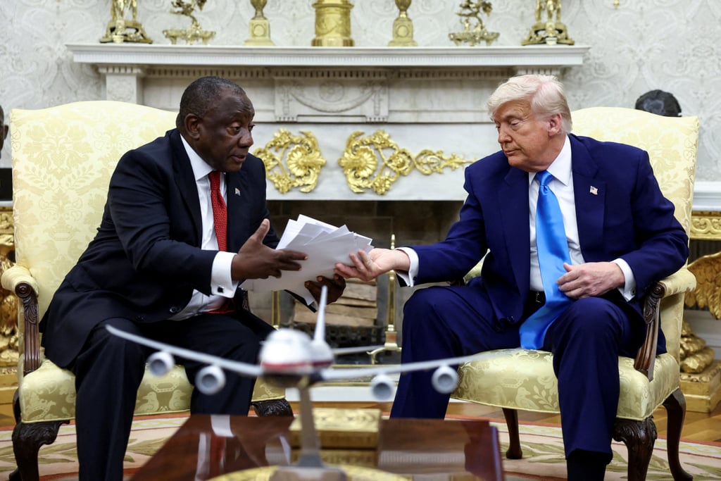 For world leaders an invitation to the Oval Office used to be a coveted prize. Under Donald Trump it has become a ticket to a brutal political ambush. Photo: Reuters