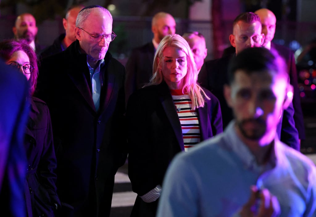 US Attorney General Pam Bondi and Israeli ambassador to the US Yechiel Leiter. Photo: Reuters