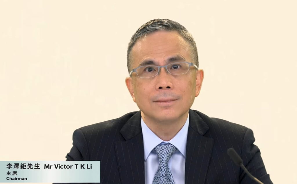 Victor Li, CK Hutchison chairman, has said a war chest will help the company cope with any unforeseen circumstances. Photo: Handout