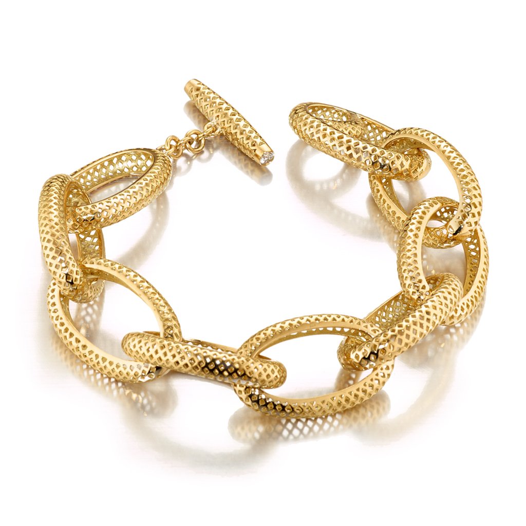 Ray Griffiths’ Large Crownwork Oval Link bracelet. Photo: Handout