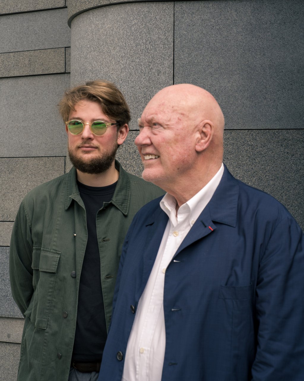 Jean-Claude Biver with his son, Pierre Biver. Photo: Handout