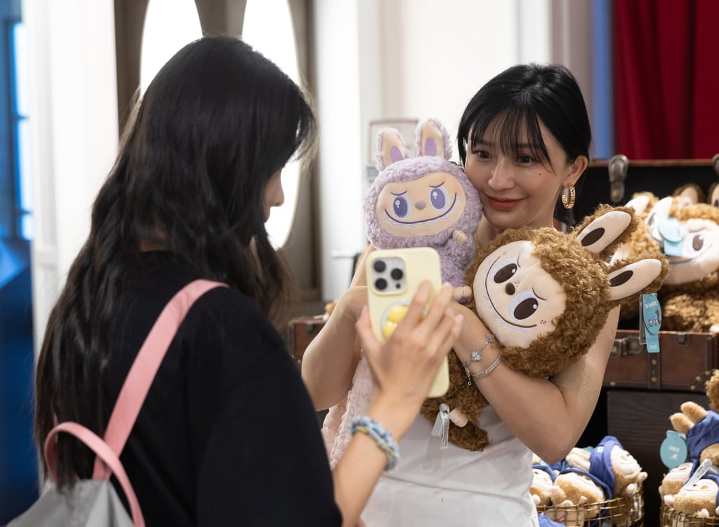 The furry Labubu toy craze has swept the globe and counts some of the world’s top celebrities among its adherents. Photo: EPA-EFE