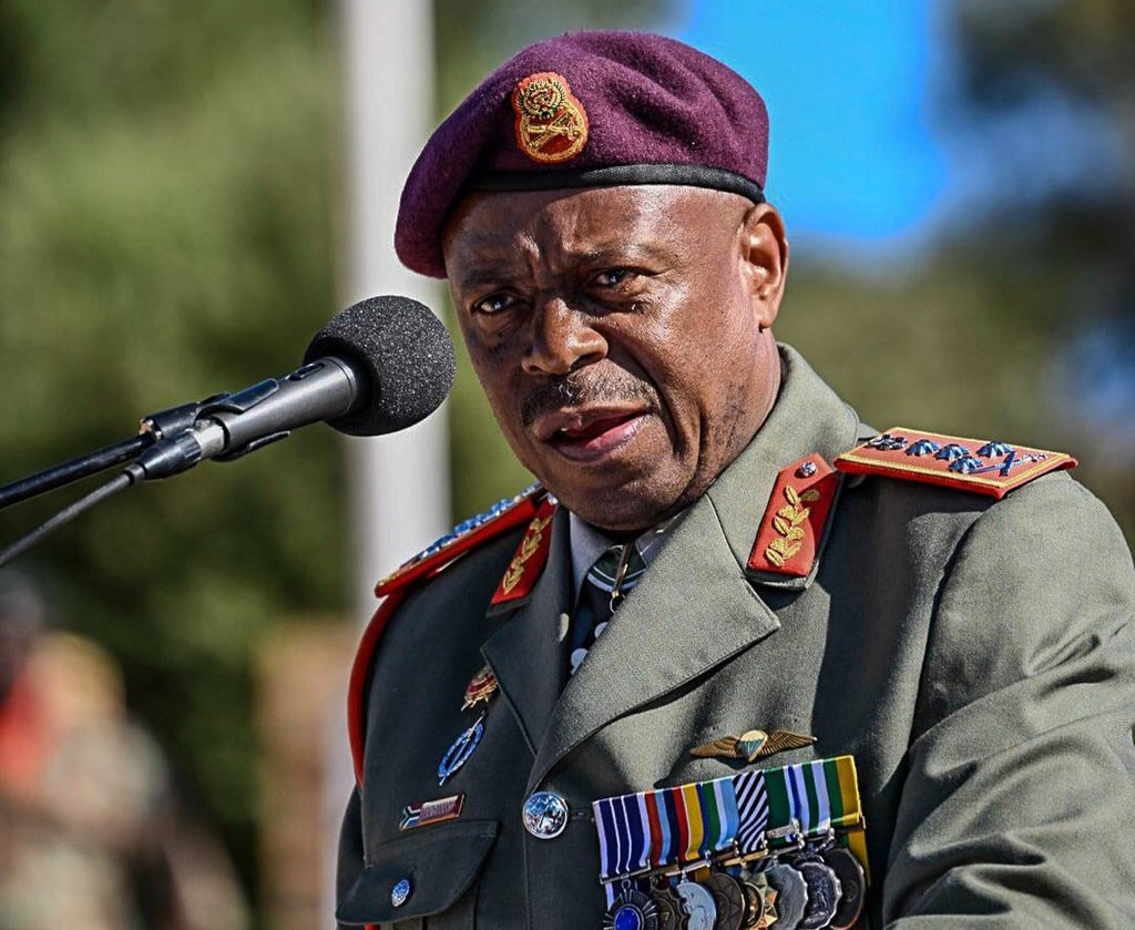 General Rudzani Maphwanya, chief of the South African National Defence Force. Photo: Handout