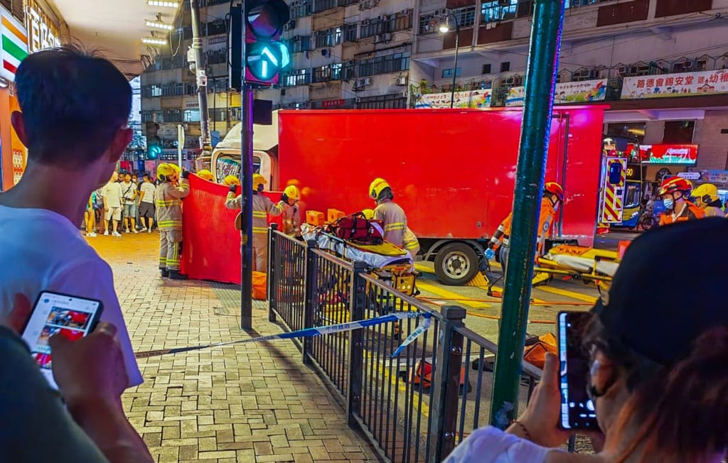 The driver and passenger have been taken to hospital after sustaining injuries during the incident. Photo: Handout