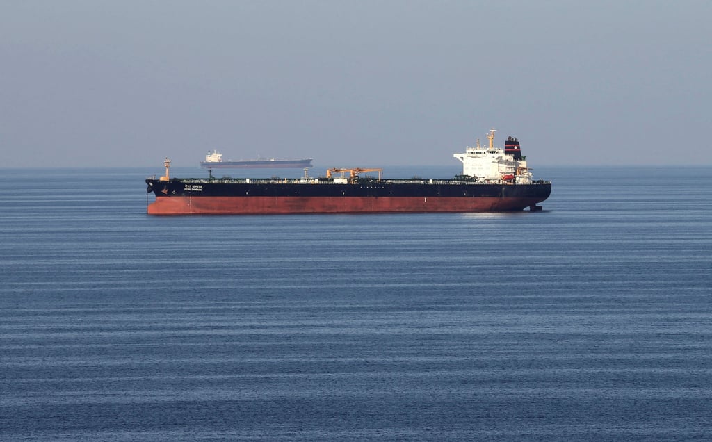Oil tankers pass through the Strait of Hormuz. More than 70 per cent of oil that flows through the Strait of Hormuz is bound for Asian markets. Photo: Reuters