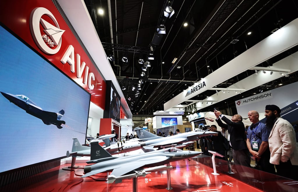 The number of Chinese suppliers attending the Paris Air Show has more than doubled for this year’s edition. Photo: Xinhua