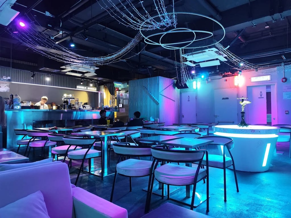 A person in charge at Hubbly Bubbly has said he was not aware of the incident and saw no customers losing consciousness last Friday. Photo: Handout