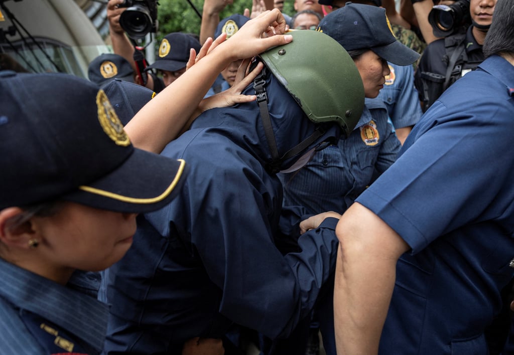 Alice Guo arrives at the Valenzuela Regional Trial Court on September 20, last year. Photo: Reuters