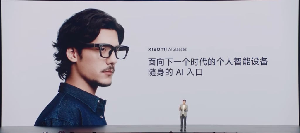 Xiaomi unveiled its first AI glasses in June, entering a popular but crowded market. Photo: Handout