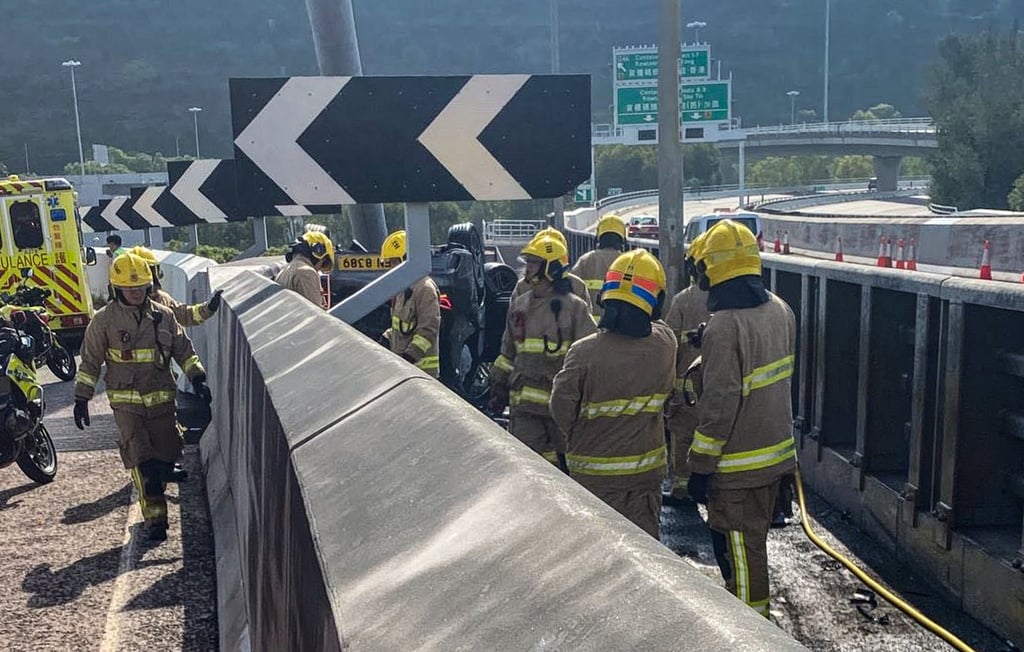 Hong Kong police are investigating the incident. A spokeswoman says the driver was sober and no arrests have been made. Photo: Handout