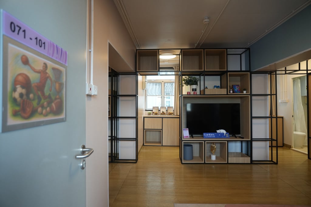 The accommodation is equipped with basics such as beds, televisions, tables and chairs. Photo: Sam Tsang