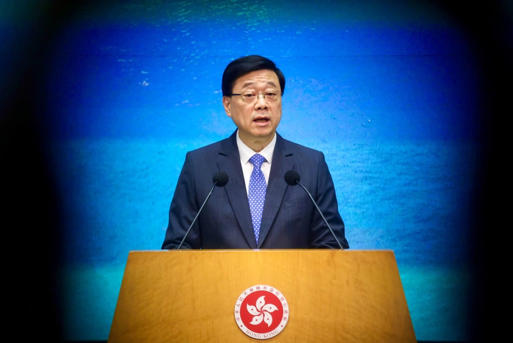 John Lee has said that the Hong Kong government respects the judiciary and Legco in exercising their powers under the Basic Law. Photo: Jonathan Wong