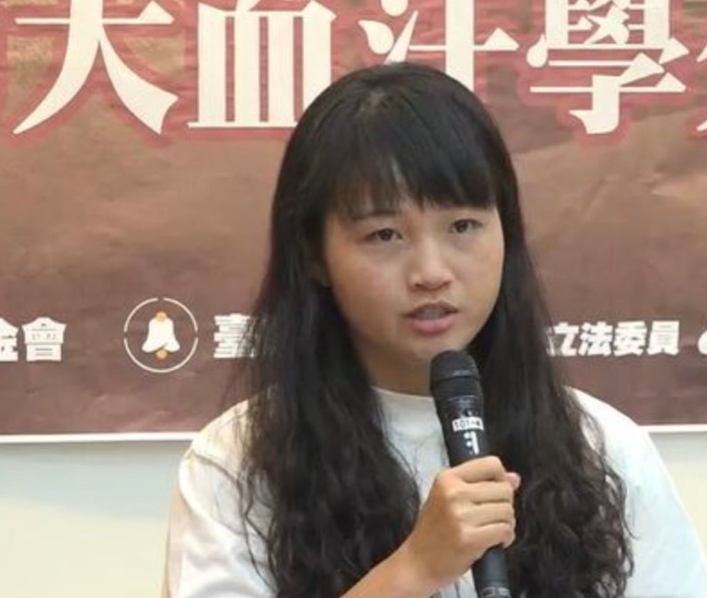 Student victim Jian, above, said she was practically “boiling with rage” over the controversy. Photo: ET Today