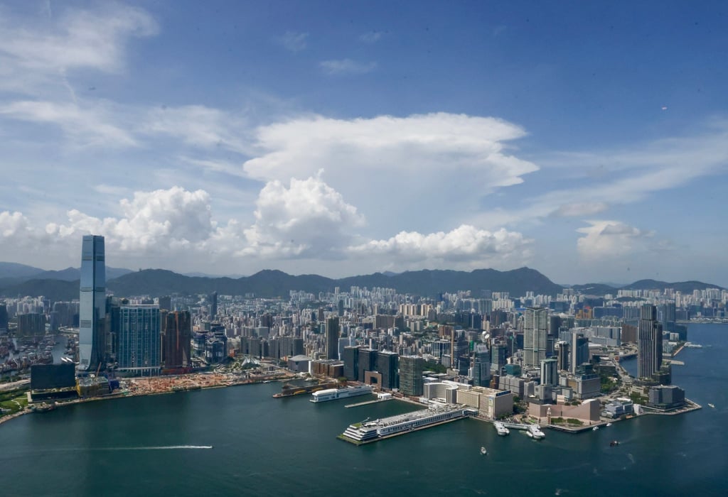 View of West Kowloon in Hong Kong. Photo: Jonathan Wong