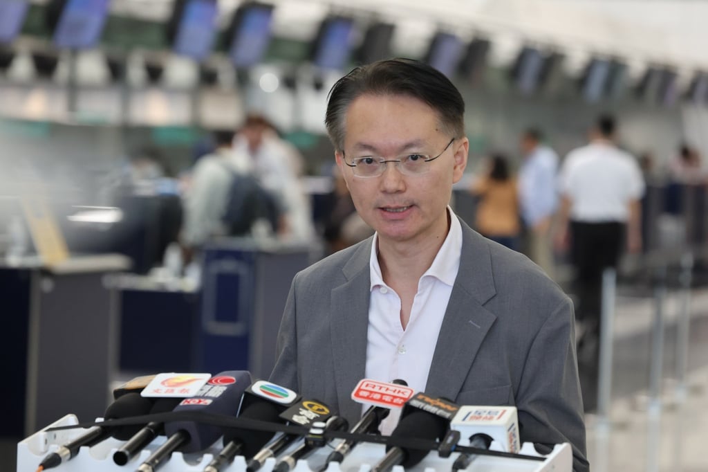 Chris Au Young says contingency plans have been in place since Saturday. Photo: Dickson Lee