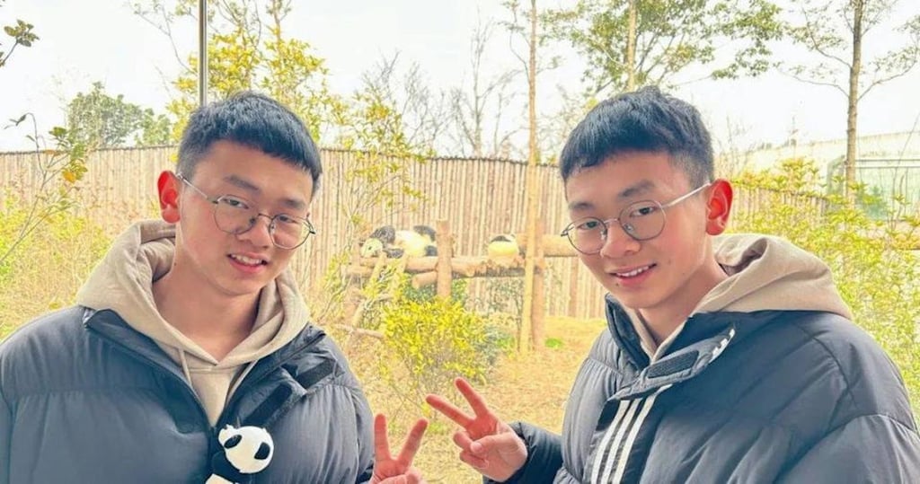 The uncannily alike brothers have been described as “incredible” by the university that has accepted them both. Photo: Handout