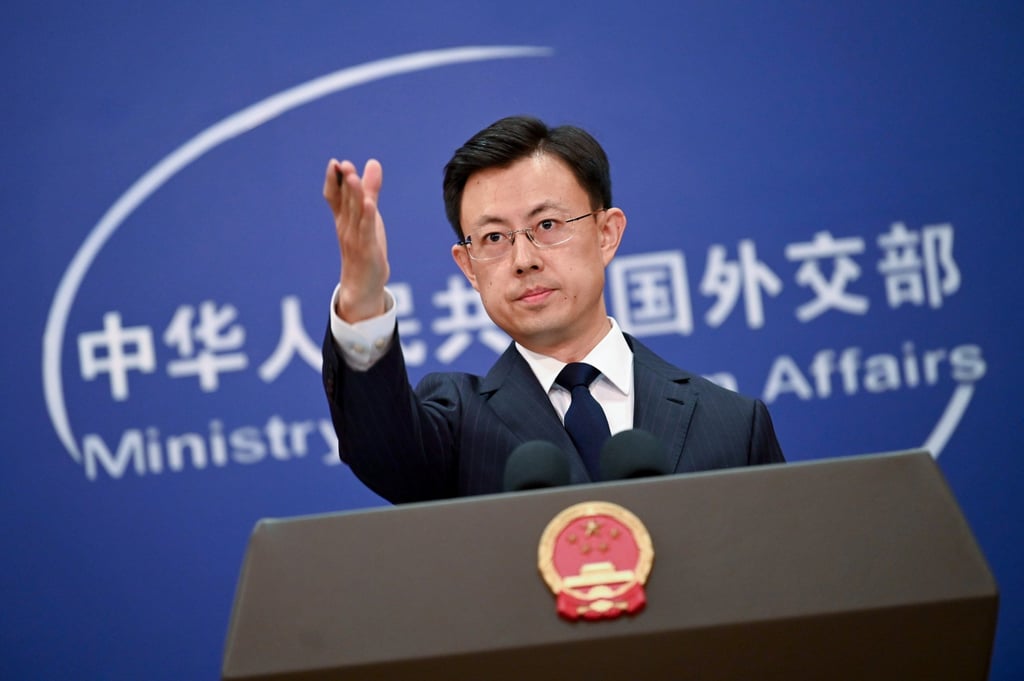 Chinese foreign ministry spokesman Guo Jiakun says defence is being used “as a pretext to develop and deploy space weapons”. Photo: dpa