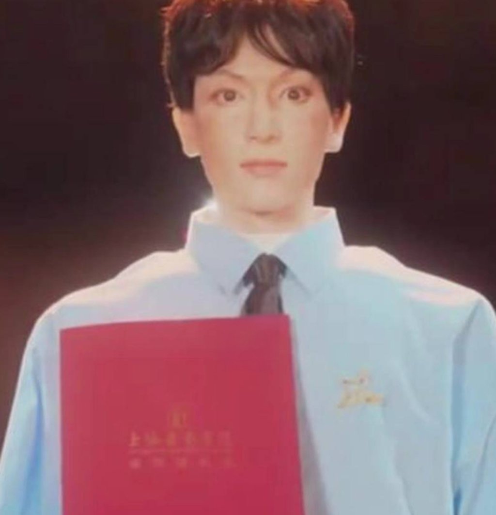 The humanoid robot looks like a “handsome male adult”, according to its creators. Photo: Handout