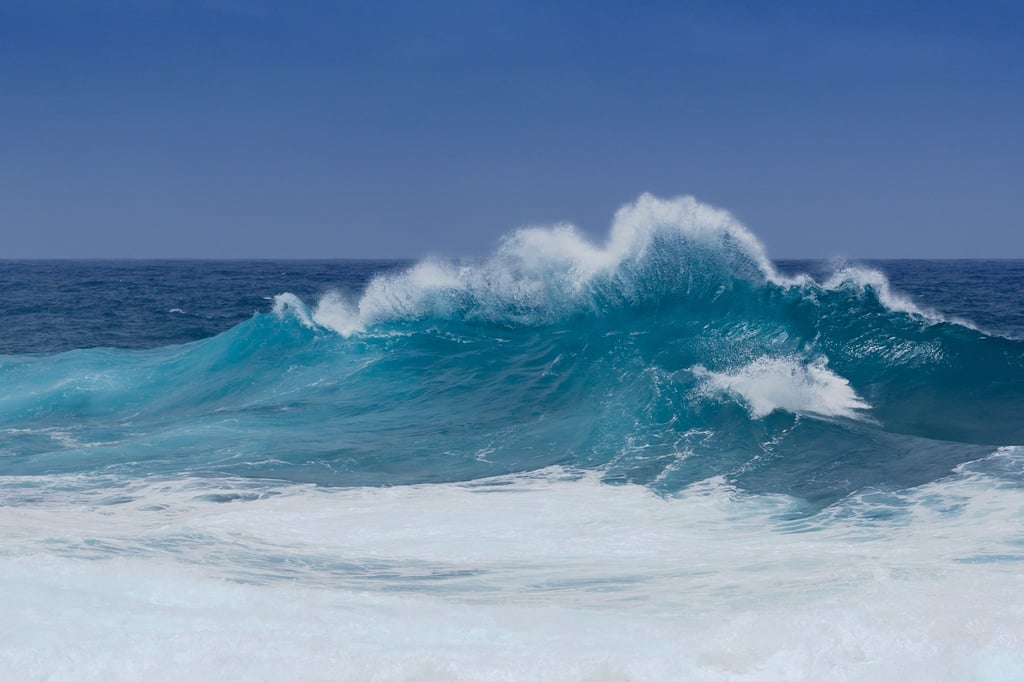 The man dropped his phone off a bridge into choppy waters, then jumped in to try to get it back. Photo: Shutterstock