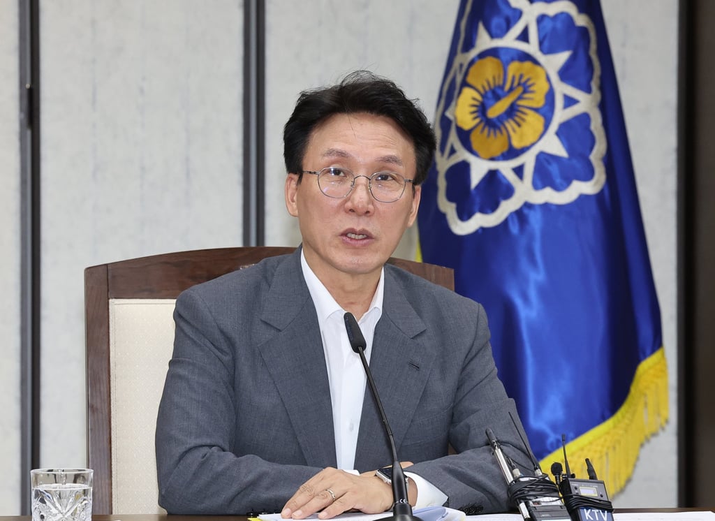 South Korean Prime Minister Kim Min-seok announced the visa-free programme on Wednesday. Photo: EPA/Yonhap