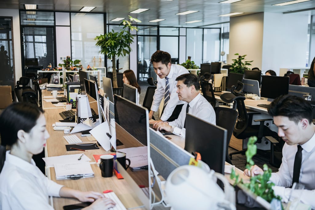 The company said it collected data on how much overtime its staff did on its “entrance guard system”. Photo: Getty Images