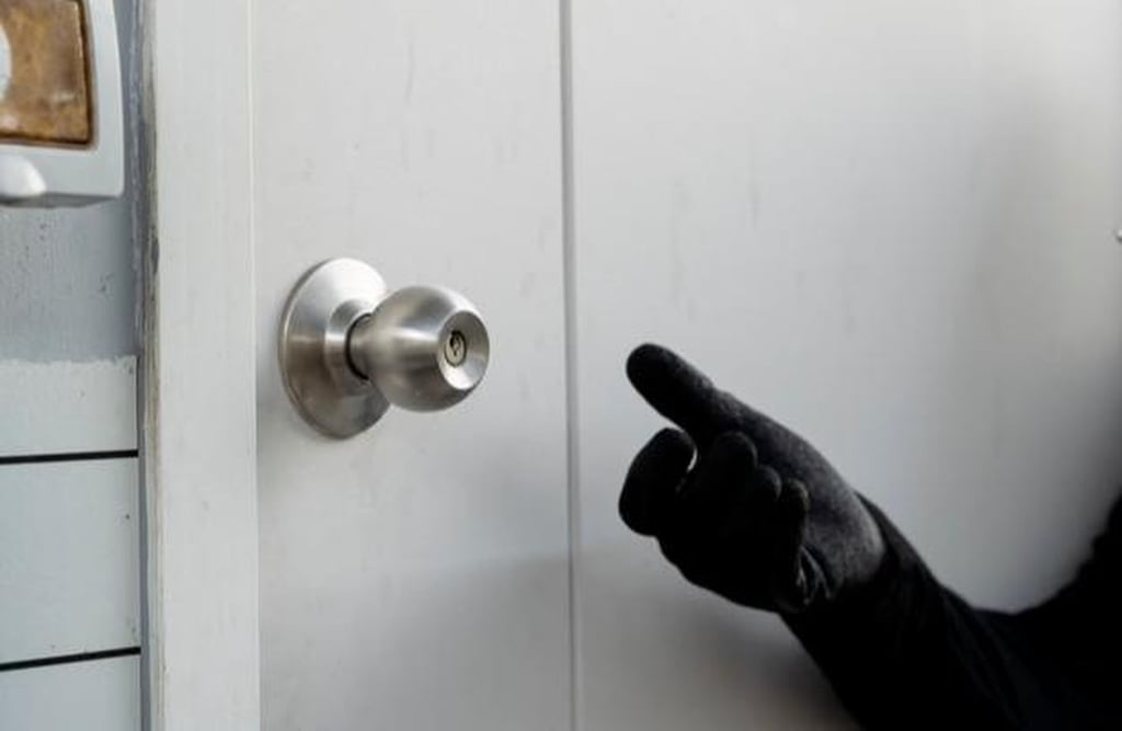 The intruder gained entry to Yu’s home by simply pushing her door open. Photo: Handout