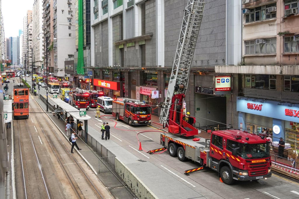 One man died in the fire and six other people were injured. Photo: Eugene Lee